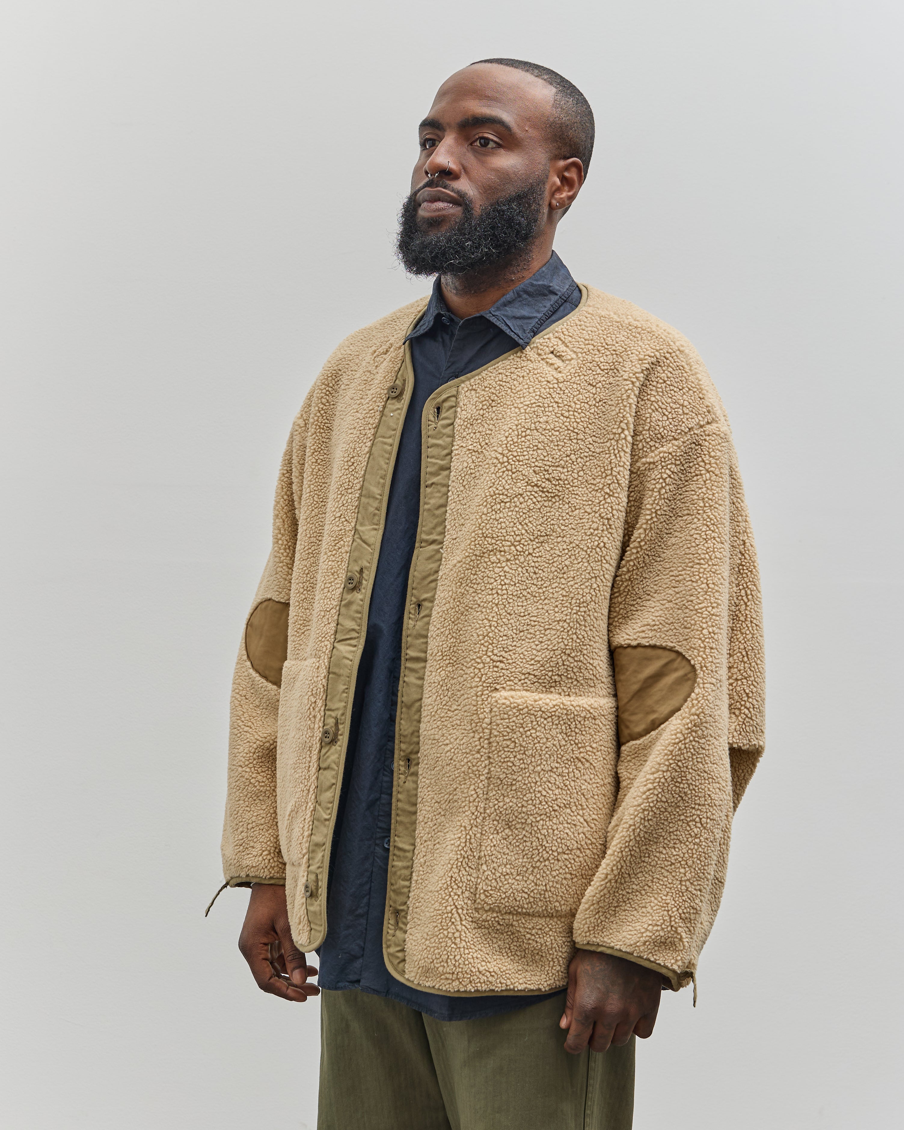 orSlow M-65 Fishtail Coat Liner, Camel – Glasswing