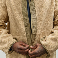 orSlow M-65 Fishtail Coat Liner, Camel