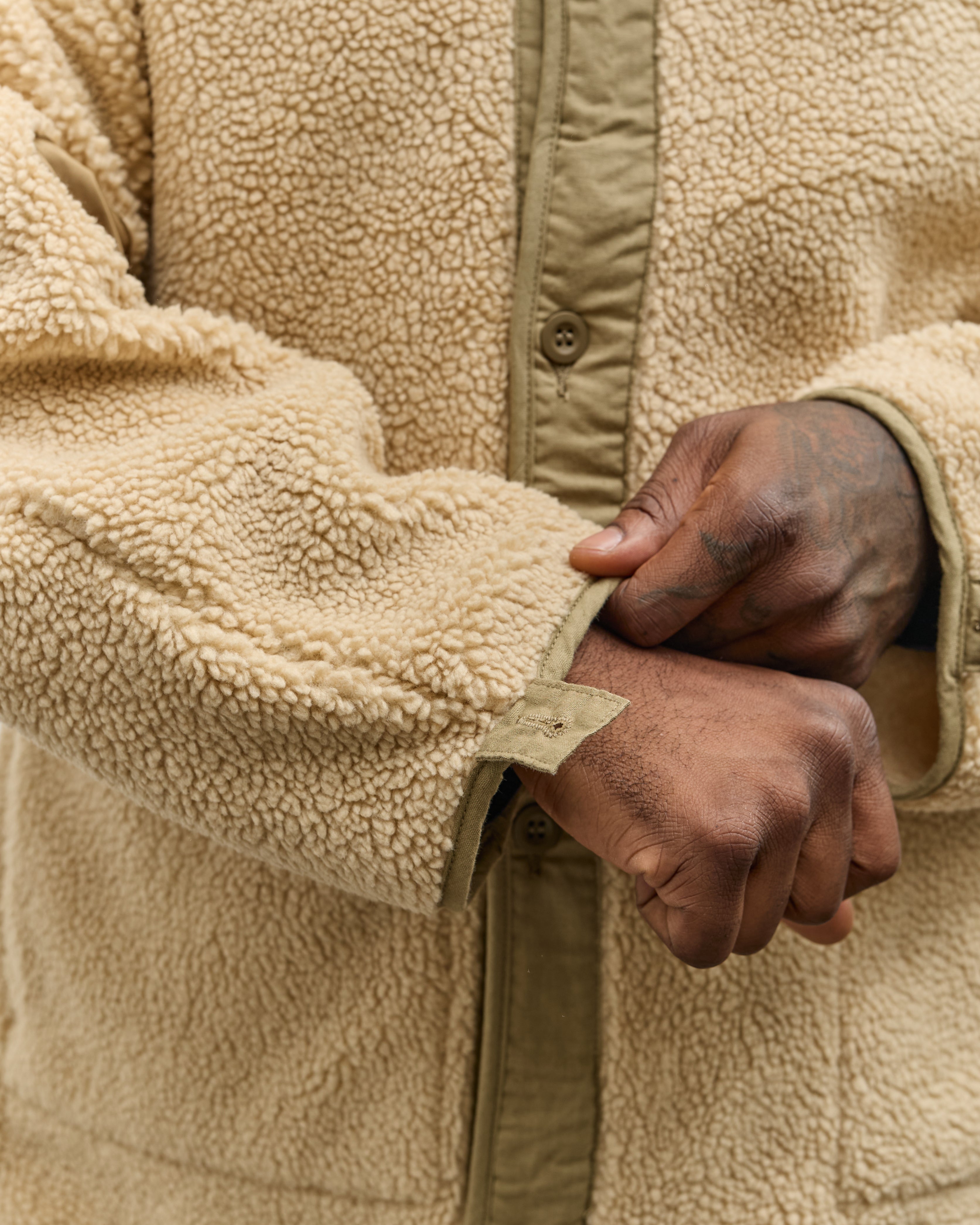 orSlow M-65 Fishtail Coat Liner, Camel – Glasswing