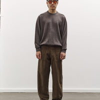 orSlow Relax Fit Fatigue Pant, Coffee Brown