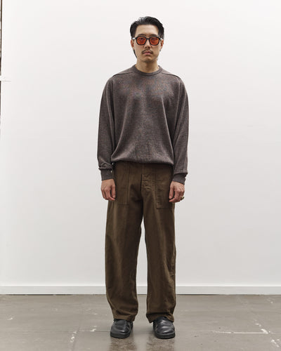 orSlow Relax Fit Fatigue Pant, Coffee Brown