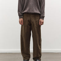 orSlow Relax Fit Fatigue Pant, Coffee Brown