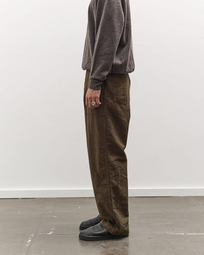 orSlow Relax Fit Fatigue Pant, Coffee Brown