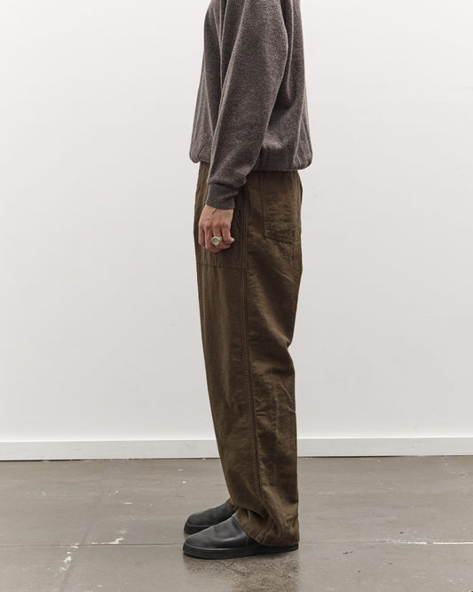 orSlow Relax Fit Fatigue Pant, Coffee Brown