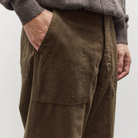 orSlow Relax Fit Fatigue Pant, Coffee Brown