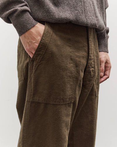 orSlow Relax Fit Fatigue Pant, Coffee Brown