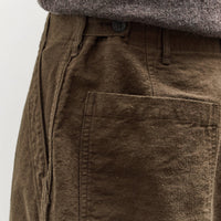 orSlow Relax Fit Fatigue Pant, Coffee Brown