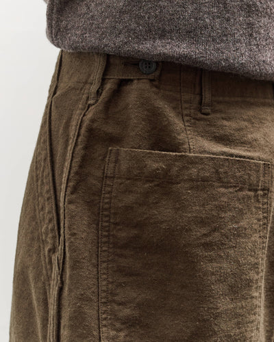 orSlow Relax Fit Fatigue Pant, Coffee Brown