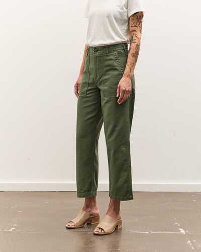 orSlow Short Length US Army Pants, Green
