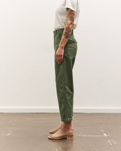 orSlow Short Length US Army Pants, Green