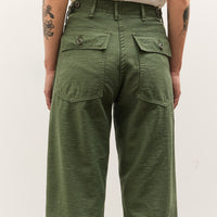 orSlow Short Length US Army Pants, Green