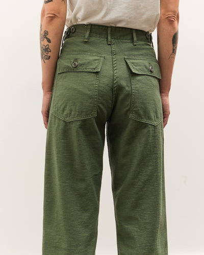 orSlow Short Length US Army Pants, Green