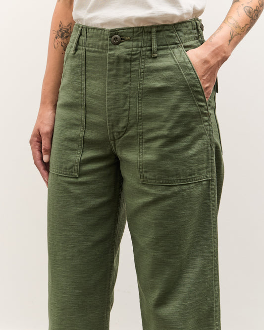 orSlow Short Length US Army Pants, Green