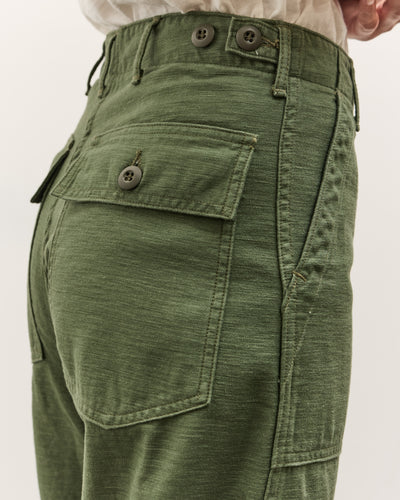 orSlow Short Length US Army Pants, Green