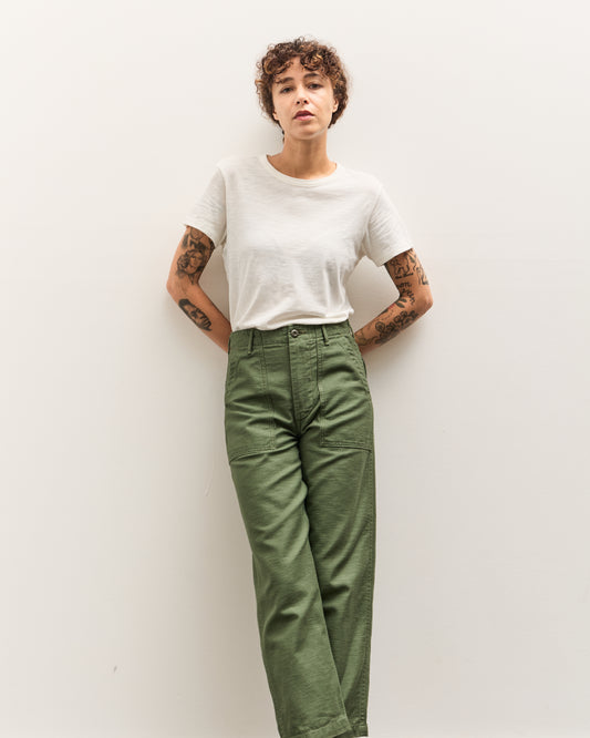 orSlow Short Length US Army Pants, Green