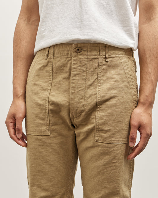 orSlow Slim Fit Fatigue Pant, Khaki