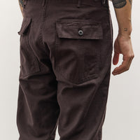 orSlow Slim Fit Fatigue, Black