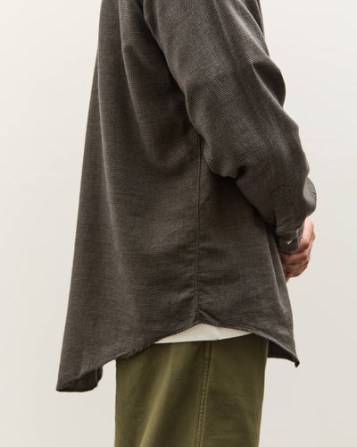 orSlow Standard Button Down Shirt, Charcoal Gray