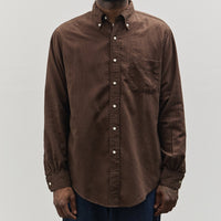 orSlow Standard Button Down, Burgundy