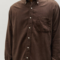 orSlow Standard Button Down, Burgundy