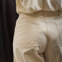 orSlow Summer Fatigue Pants, Ecru