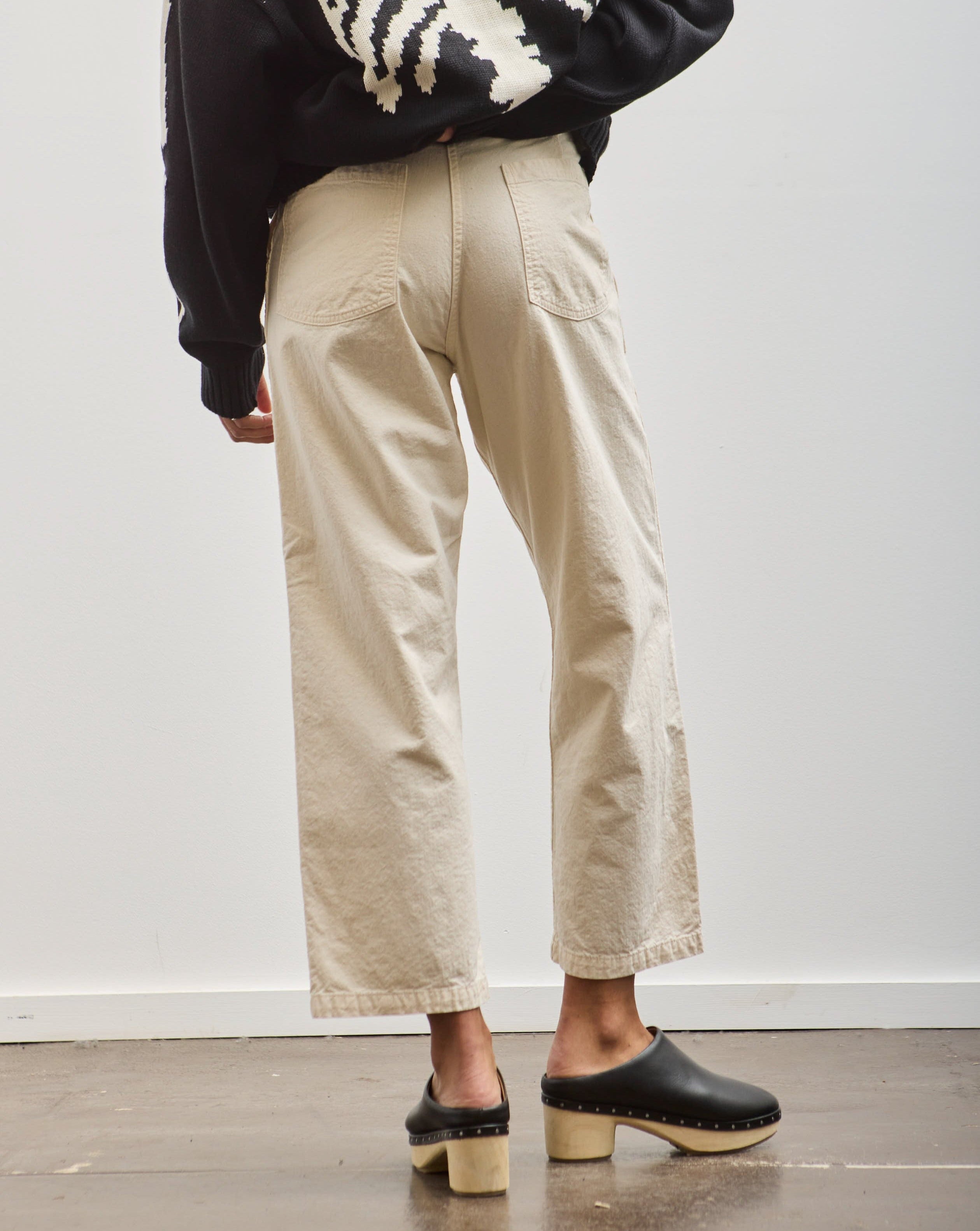 orSlow Summer Fatigue Pants, Ecru – Glasswing