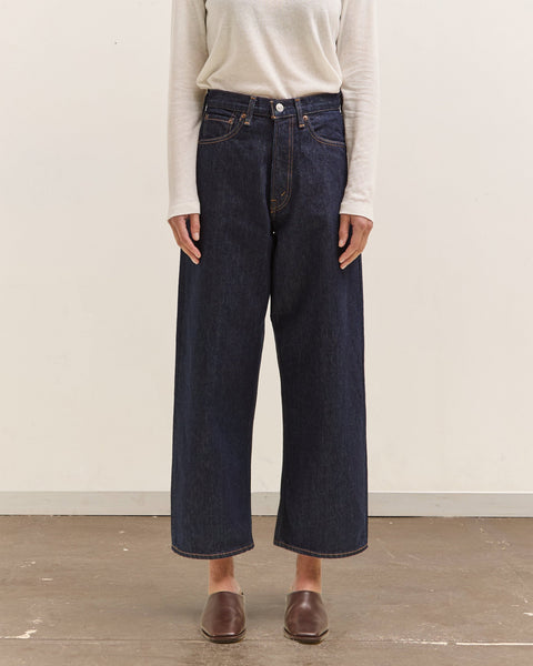 orSlow Super Dad's Denim Pants, One Wash – Glasswing