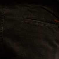 orSlow Unisex Corduroy New Yorker Pant, Charcoal Gray
