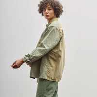 orSlow Utility Coverall, Green Herringbone