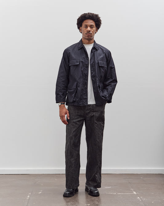 orSlow WWⅡ 40'S U.S Navy Utility Trouser Unisex, Sumi Black