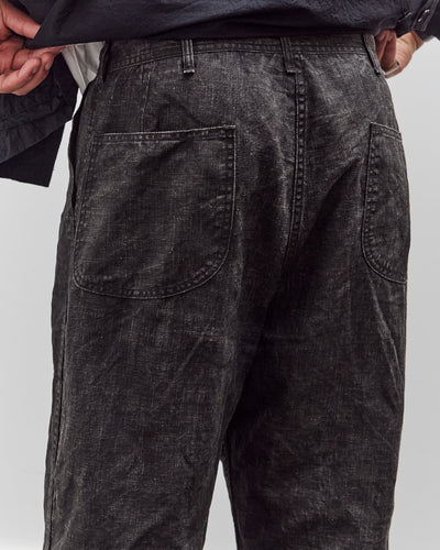 orSlow WWⅡ 40'S U.S Navy Utility Trouser Unisex, Sumi Black