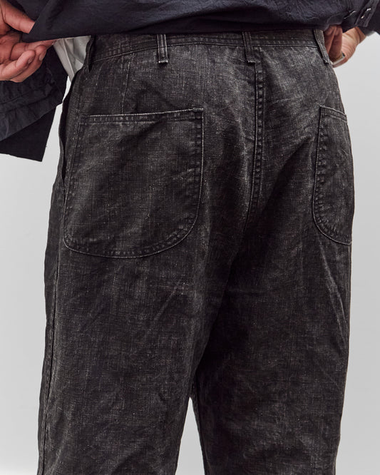orSlow WWⅡ 40'S U.S Navy Utility Trouser Unisex, Sumi Black