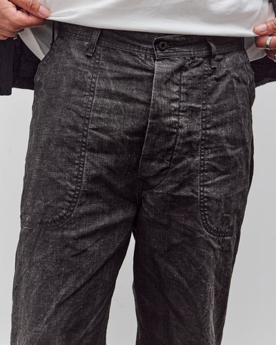 orSlow WWⅡ 40'S U.S Navy Utility Trouser Unisex, Sumi Black