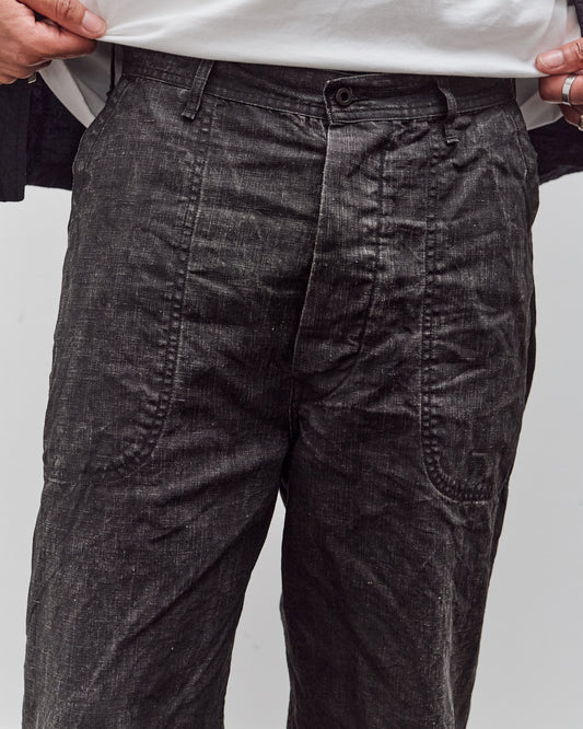 orSlow WWⅡ 40'S U.S Navy Utility Trouser Unisex, Sumi Black