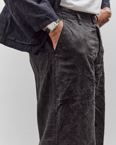 orSlow WWⅡ 40'S U.S Navy Utility Trouser Unisex, Sumi Black