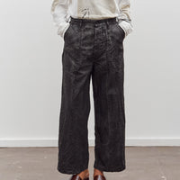 orSlow WWⅡ 40'S U.S Navy Utility Trouser, Sumi Black