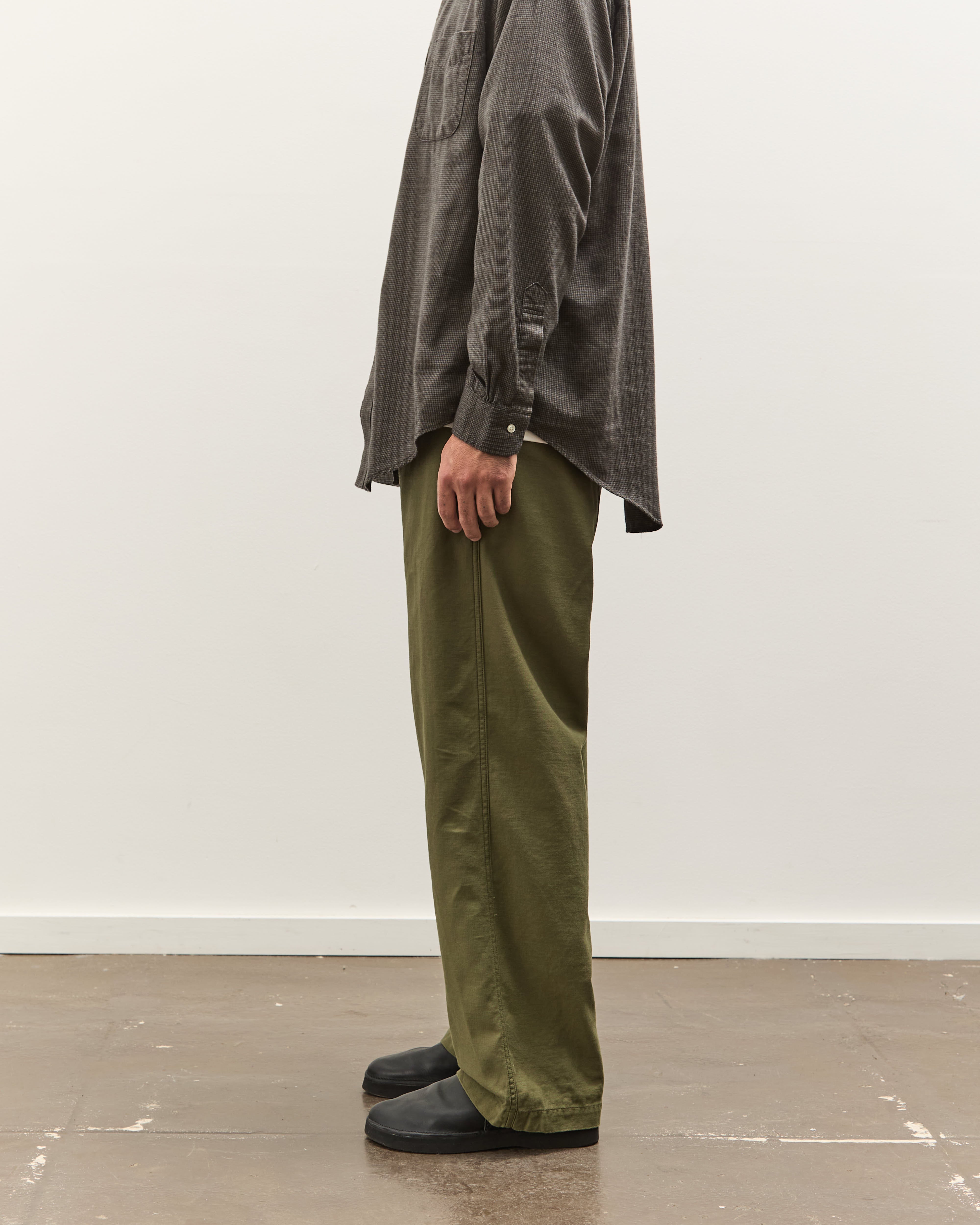 orSlow Wide Fit New Yorker, Dark Olive – Glasswing
