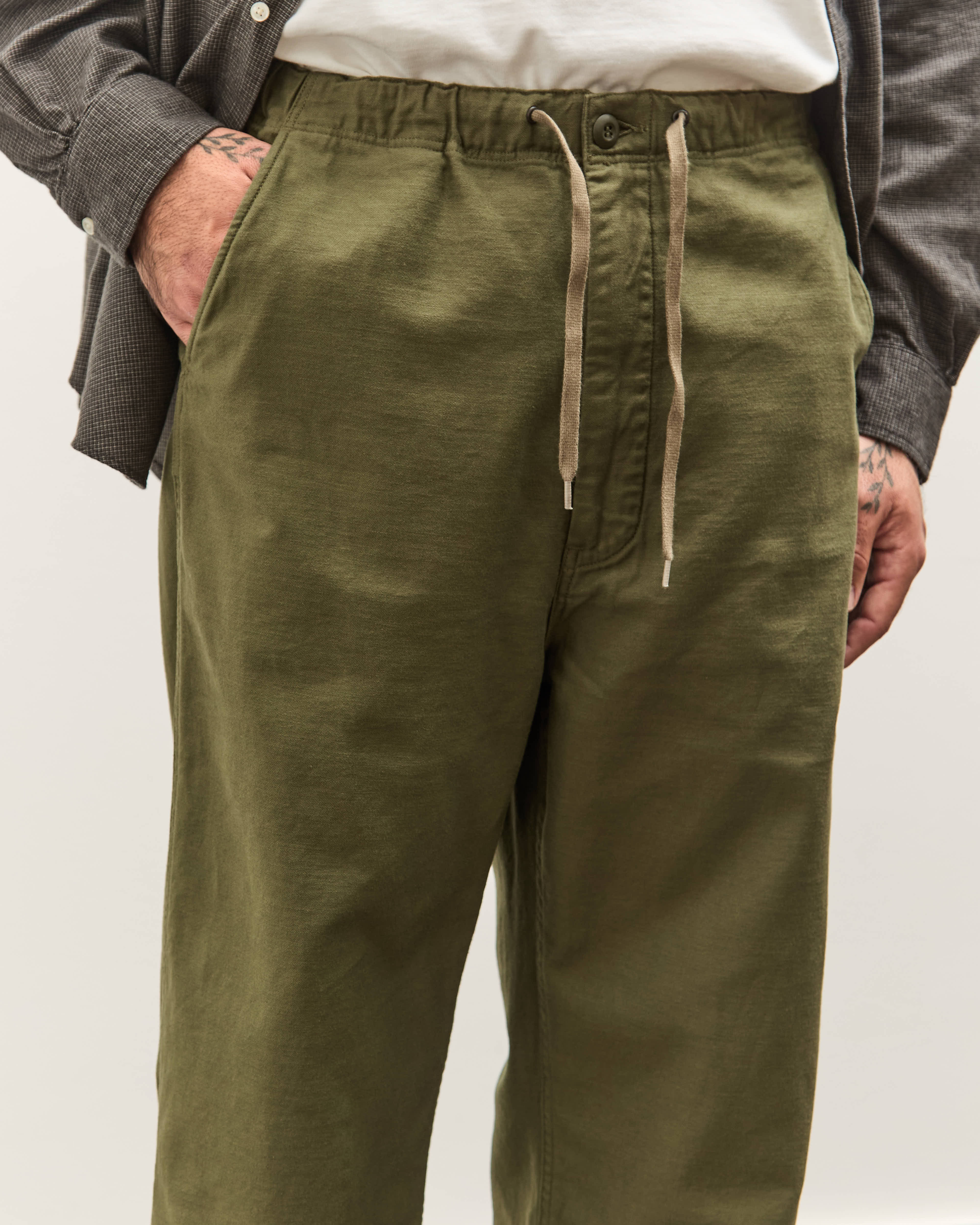 orSlow Wide Fit New Yorker, Dark Olive – Glasswing
