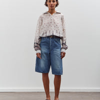 orSlow Wide Fit 30'S Painter Shorts, Denim Used