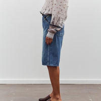 orSlow Wide Fit 30'S Painter Shorts, Denim Used