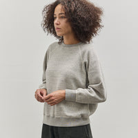 orSlow Crewneck Sweat Shirt, Heather Grey