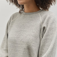 orSlow Crewneck Sweat Shirt, Heather Grey