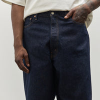 orSlow Super Dad's Denim Pants, One Wash