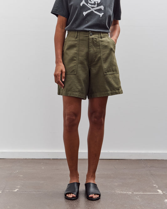 orSlow Fatigue Short Pants, Green