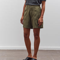 orSlow Fatigue Short Pants, Green