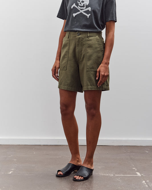orSlow Fatigue Short Pants, Green