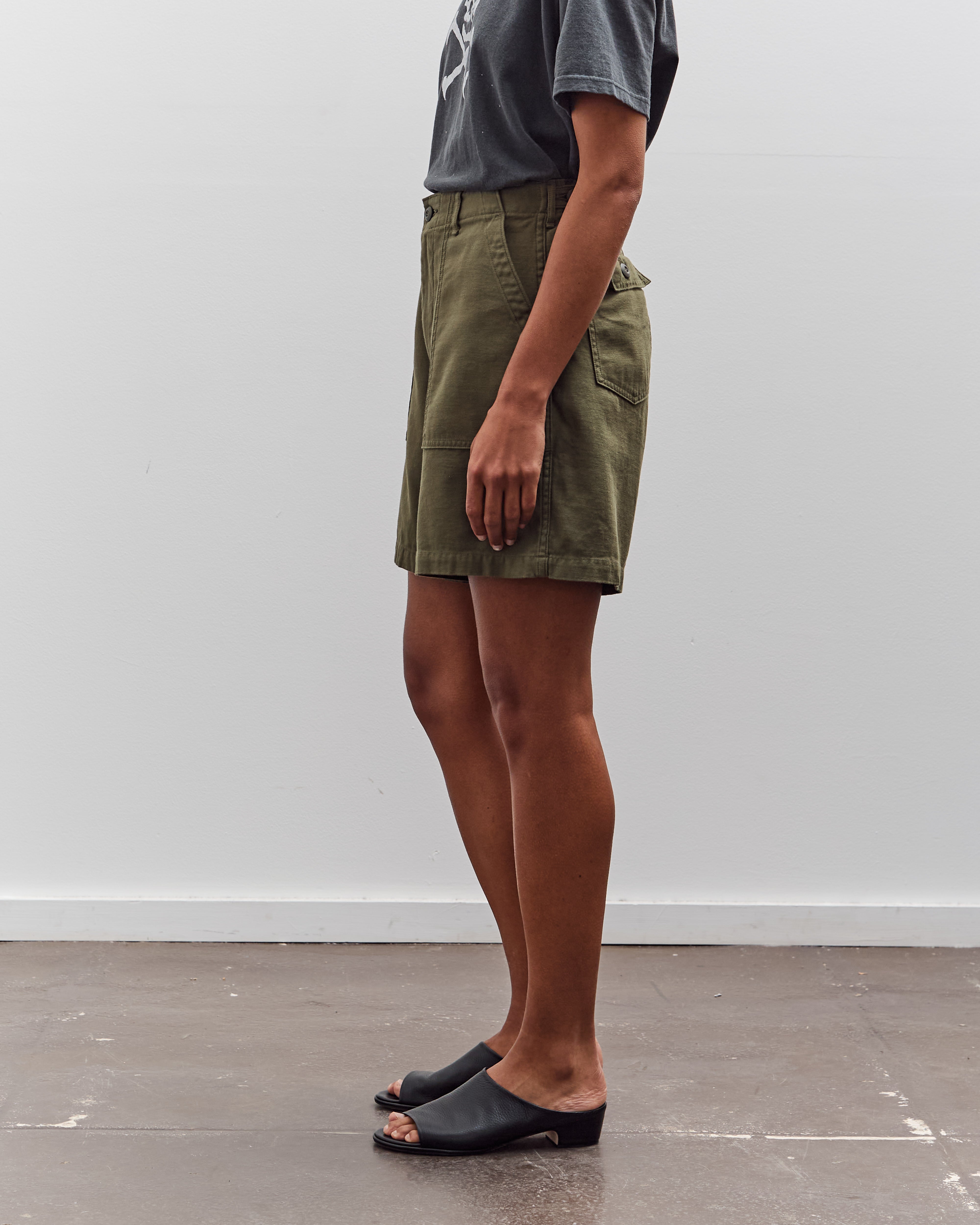 Fatigue Short Pants, Green – Glasswing