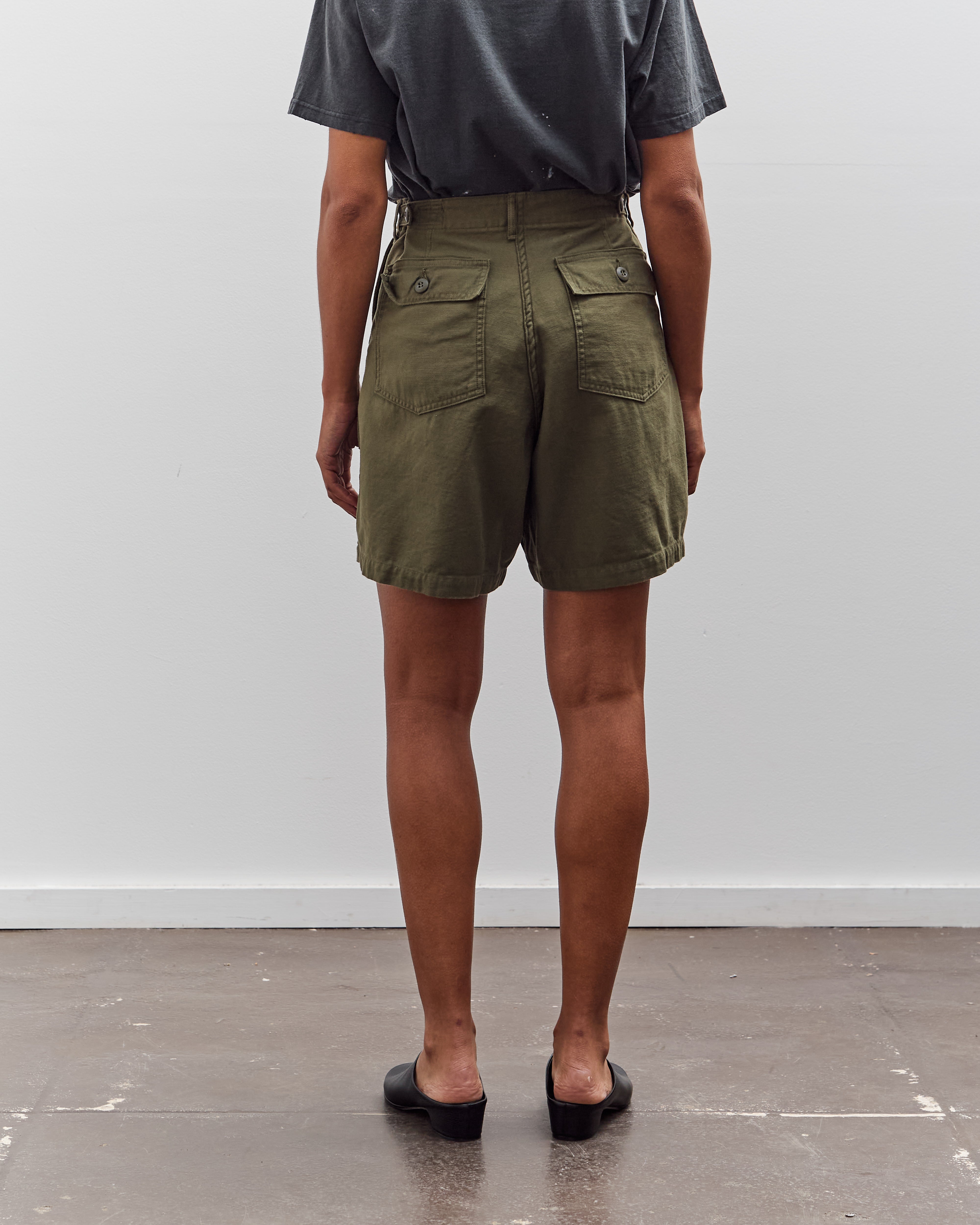 Fatigue Short Pants, Green – Glasswing