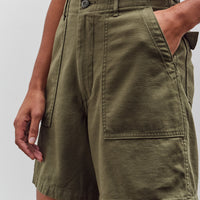 orSlow Fatigue Short Pants, Green