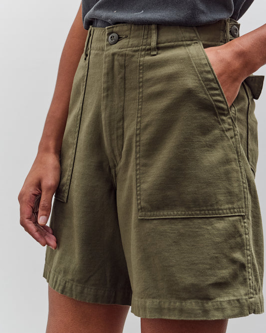 orSlow Fatigue Short Pants, Green